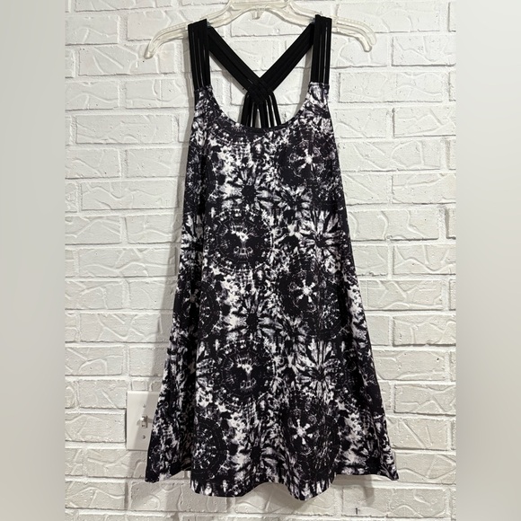 Apt. 9 Black and White Tie-Dye Swim Coverup - Picture 1 of 4